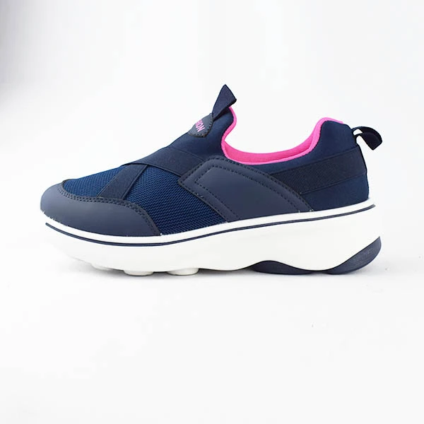  Espadrille ballerine pour femme 266-3 bleu chaussure homme cuir maroc 